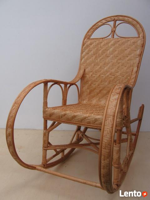 Fotel bujany wiklinowy, Lublin, zobacz