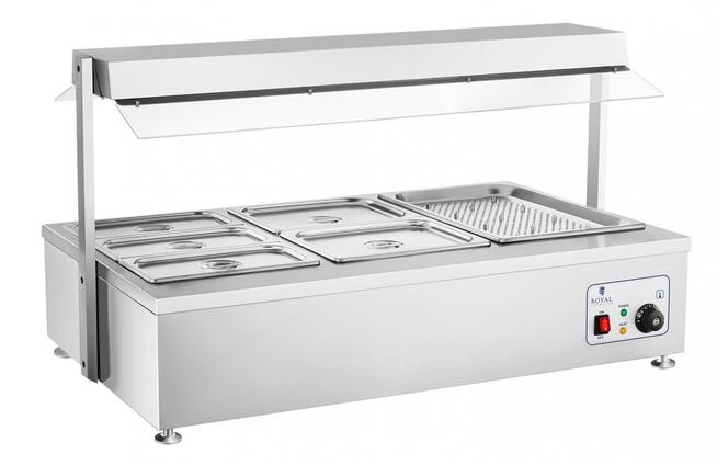 Bemar suche podgrzewanie halogeny rozmiar 3xGN1/1