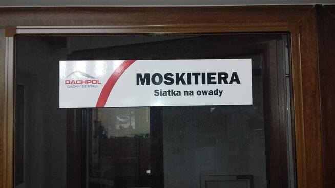 Moskitiery siatki na owady