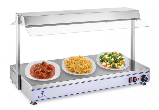 Podgrzewacz do potraw 120x50cm 4 lampy halogenowe