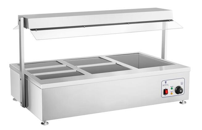 Bemar suche podgrzewanie halogeny rozmiar 3xGN1/1