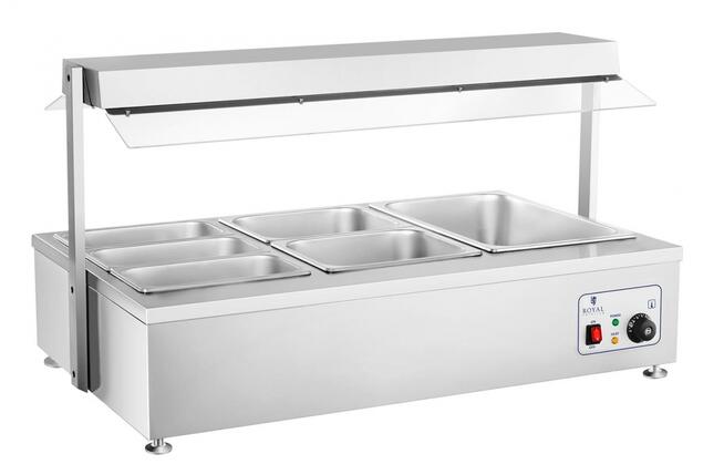 Bemar suche podgrzewanie halogeny rozmiar 3xGN1/1