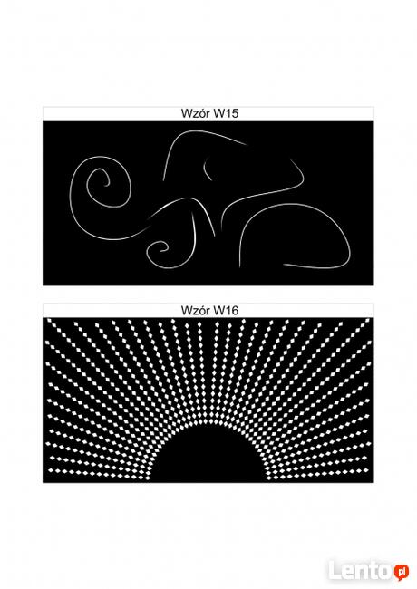 Projekty ogrodzeń wycinanych