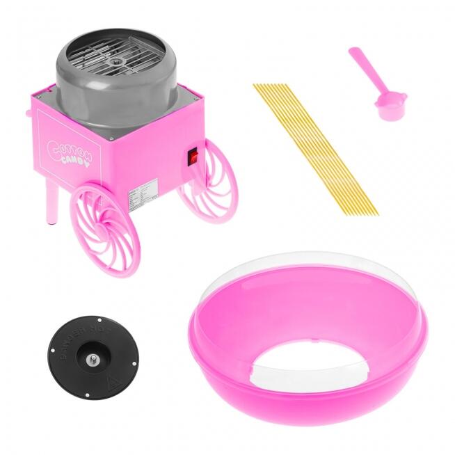 Urządzenie do waty cukrowej wózeczek imprezy dzień dziecka