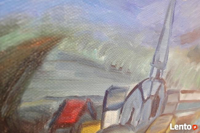 Obraz olejny Van Gogh Gwiaździsta noc pejzaż