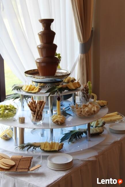 Podest do fontanny czekoladowej, fontanna czekolady