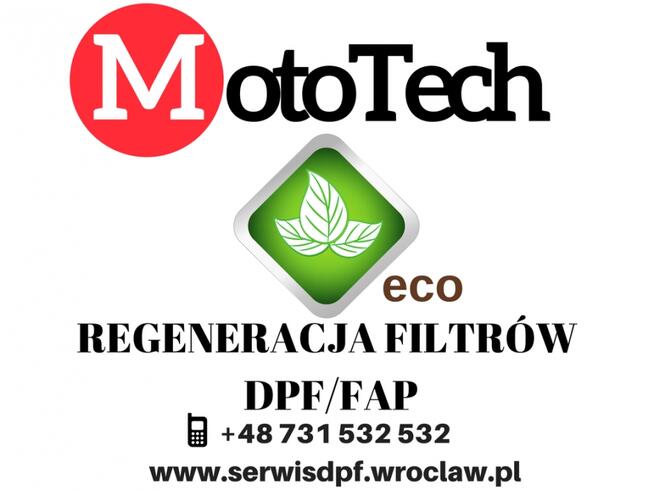 Naprawa filtrów DPF FAP i SCR eko czyszczenie od 349
