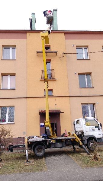 podnośnik koszowy Katowice Sosnowiec Dąbrowa Górnicza