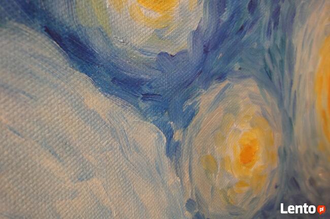 Obraz olejny Van Gogh Gwiaździsta noc pejzaż