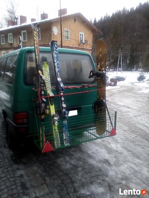 Bagażnik Uchwyt Na Narty Deskę Na Hak