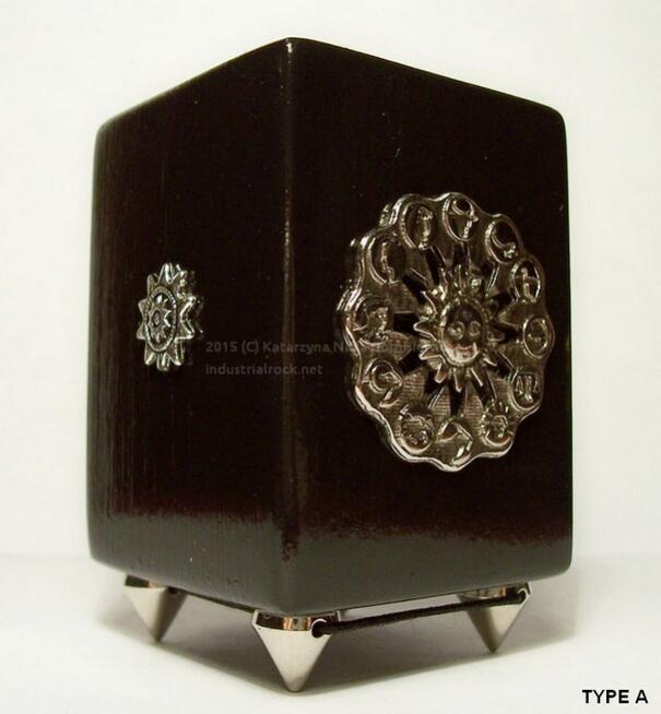 Oryginalny świecznik na tealight zodiak gwiazdki nóżki