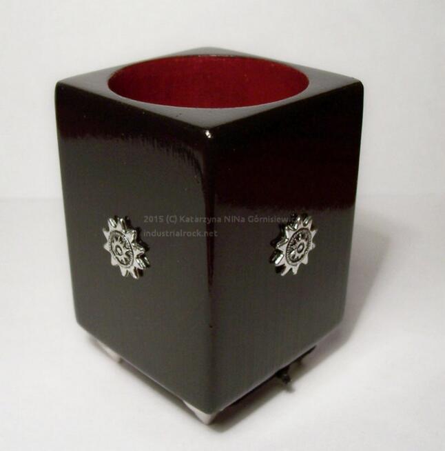 Oryginalny świecznik na tealight zodiak gwiazdki nóżki