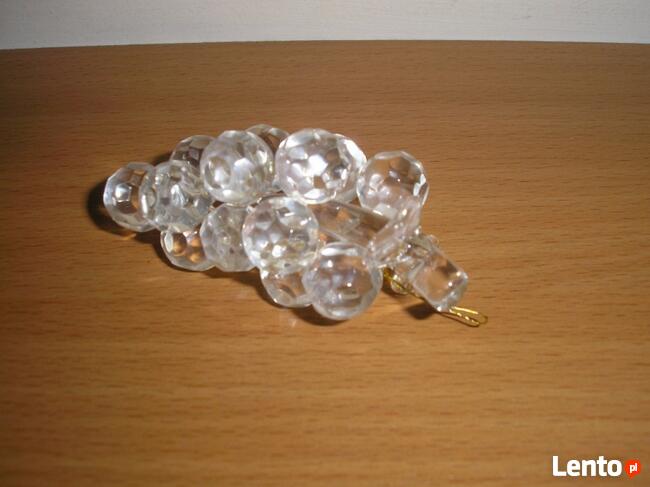 ozdoby, dekoracje szkło przezroczyste