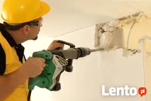 Wyburzanie ścian Skuwanie betonu posadzek Kucie betonu