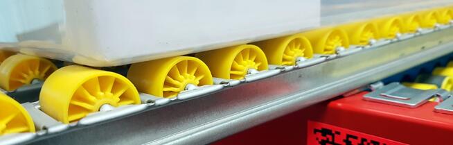 Najtańsza listw rolkowa - transport pudełek, paczek.