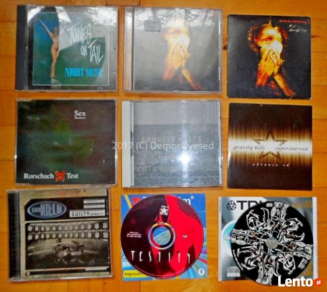 Płyty CD rock industrial hardrock