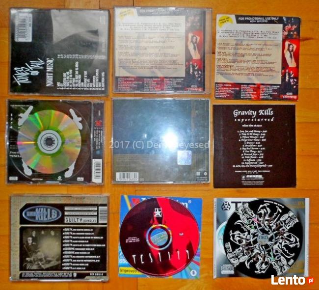 Płyty CD rock industrial hardrock