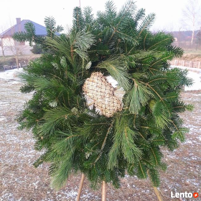 Wieńce, podkłady pogrzebowe