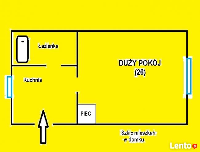 zamienimy małe mieszkanie w domku komunalnym na M2/M3 w Blok
