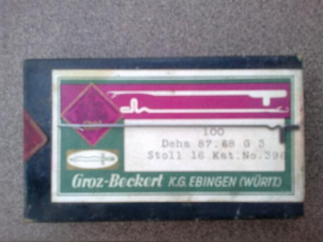 Igły do maszyn dziewiarskich - Sprzedam