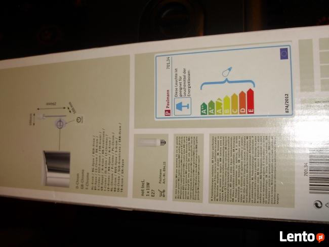 Kinkiety do salonu/sypialni Paulmann LIVING