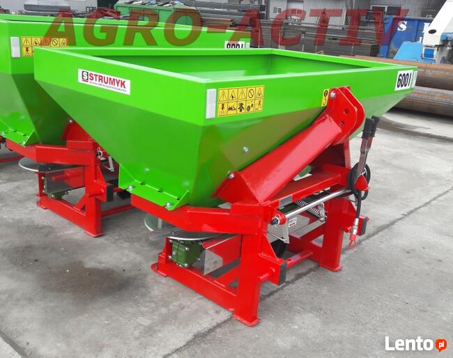 Rozsiewacz do nawozu Nawozów 1200 L Strumyk DOSTAWA CAŁY KRA