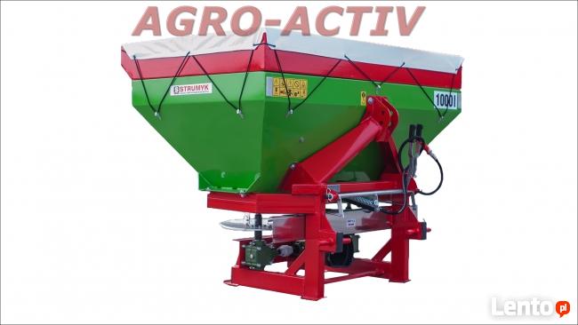 Rozsiewacz do nawozu Nawozów 1000 L Strumyk DOSTAWA CAŁY KRA