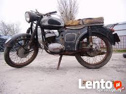 Kupie stare motocykle i części z czasów PRL.