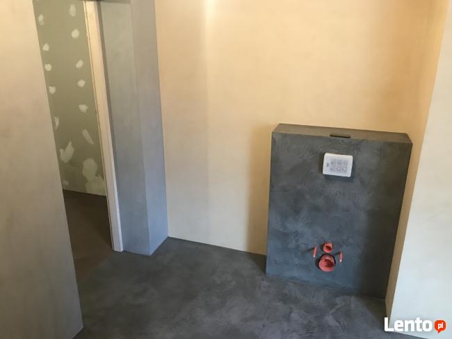 Posadzki dekoracyjne. Beton Cire i Zywica poliasparginowa.