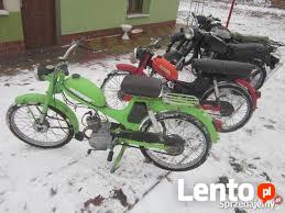 Kupie stare motocykle i części z czasów PRL.