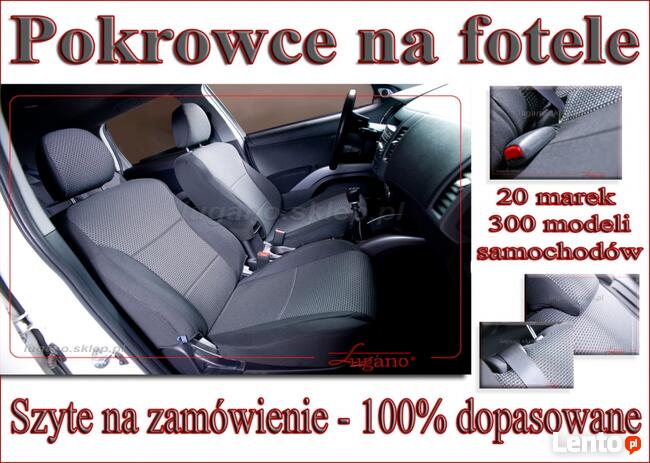 Pokrowce samochodowe - szyte na zamówienie - DOPASOWANE 100%