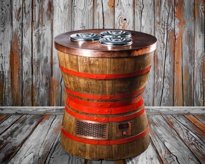 Konserwator pozzetti do lodów z pośre chłodzeniem - glikolem