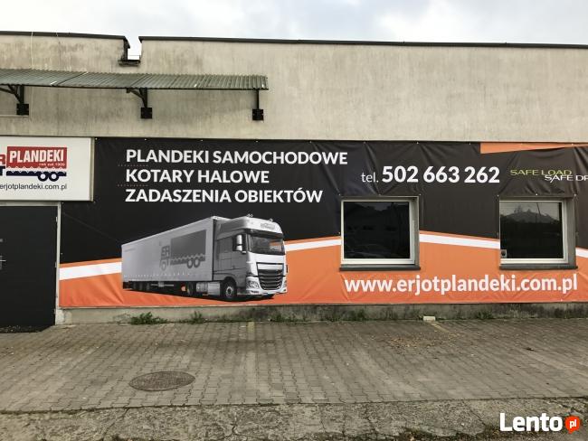 Okrycia banerowe na elewacje z reklama , banery reklamowe