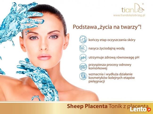 Tonik do twarzy Placenta TianDe Kołobrzeg