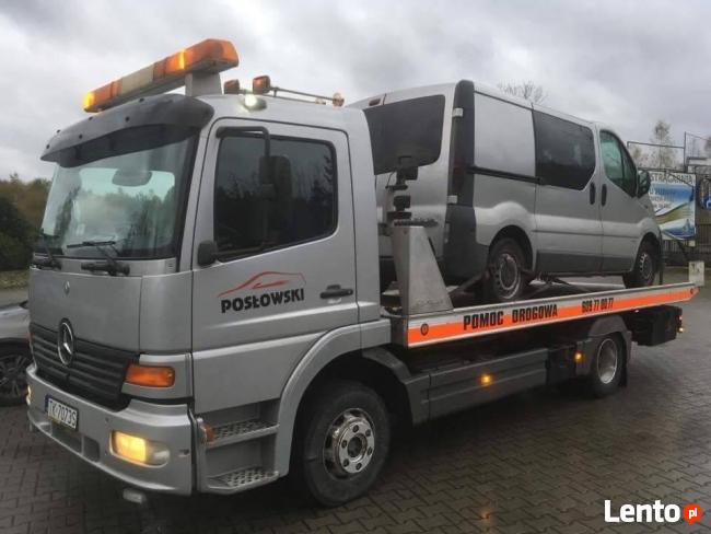 Transport maszyn KIELCE, Laweta, Holowanie 24h TIR