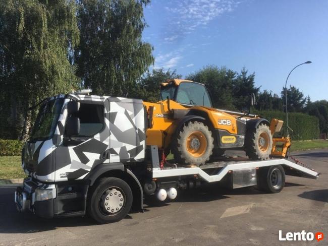 Transport maszyn KIELCE, Laweta, Holowanie 24h TIR