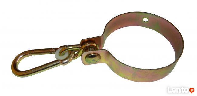 Obejma mocowanie do huśtawek z karabińczykiem 120mm