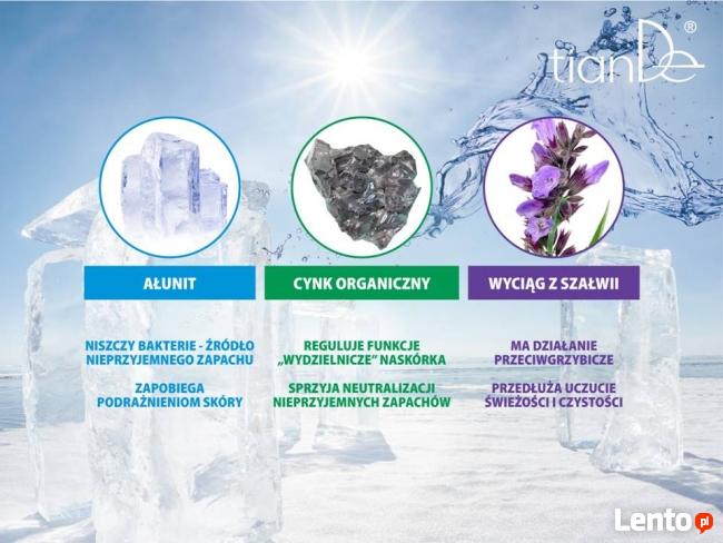 Dezodorant Spray Body „Natural ałunit i szałwia” TianDe