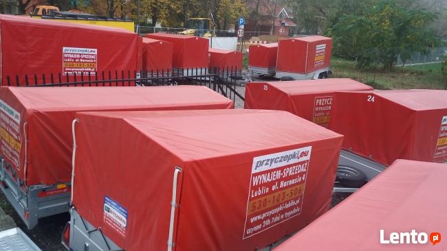 Wypożyczalnia Przyczep Lublin Wynajem przyczepek 80szt