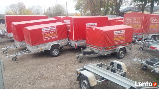 Wypożyczalnia Przyczep Lublin Wynajem przyczepek 80szt