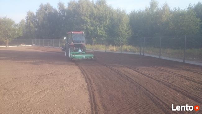 glebogryzarka miniciągnik prace ziemne