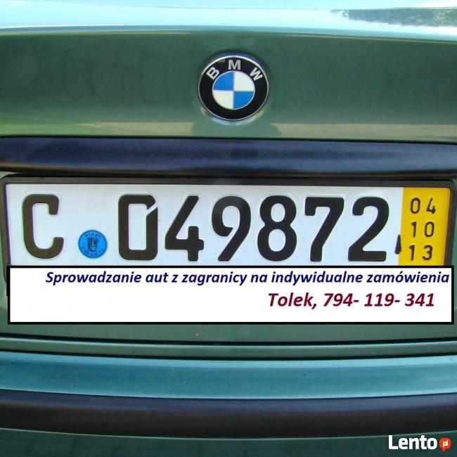 Sprowadzanie samochodów z zagranicy na zamówienie