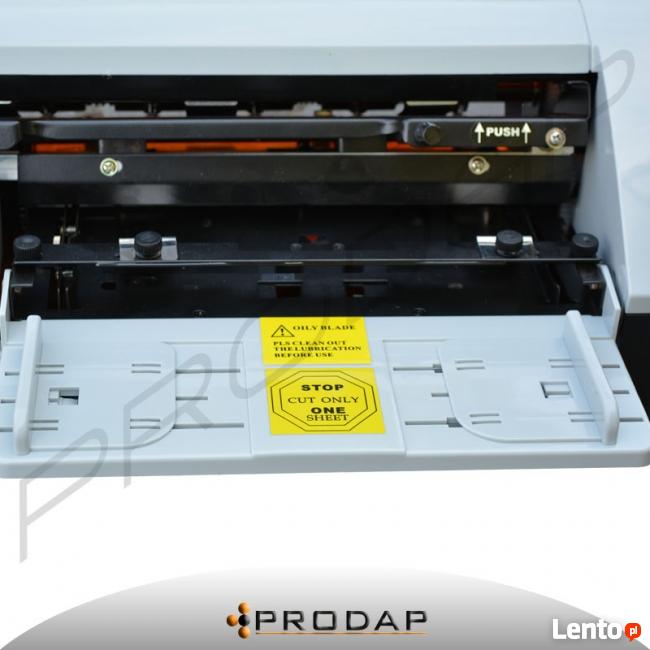 Gilotyna obcinarka wycinarka elektryczna do wizytówek 90x50m