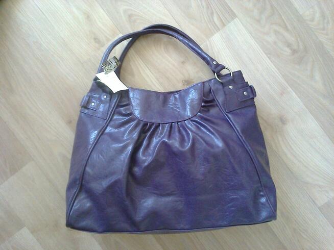 Fioletowa torba Top Secret
