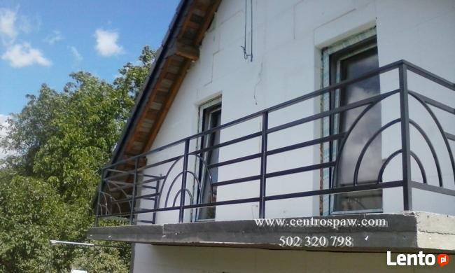 Balustrada balkonowa taras poręcz barierka