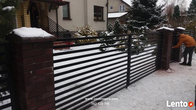 Brama przesuwna uchylna automatyka