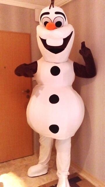 Strój reklamowy, przebranie Minionek Olaf dr. Dosia