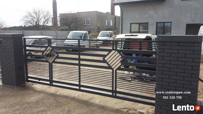 Brama przesuwna uchylna automatyka