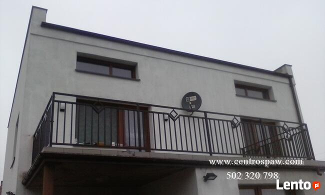 Balustrada balkonowa taras poręcz barierka