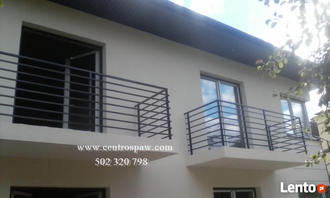 Balustrada balkonowa taras poręcz barierka